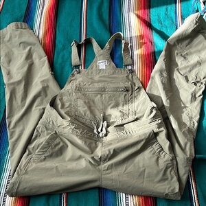 Duluth Trading Co women’s armachillo Green Overalls